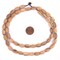 The Bead Chest Oval Olive Wood Beads from Bethlehem – Handcrafted in the Holy Land – 12 x 8mm, Natural – Perfect for Jewelry Making, Rosaries, Crafts & DIY Projects